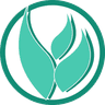 Logo EASYPHARM — feuilles vertes dans un cercle
